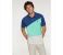 Springfield 143356314 XS Basic Slim Fit Polo Shirt for Men - Medium Blue 1 in UAE