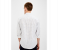 Springfield 028673799 Extra Small Mircoprint Long Sleeve Shirts for Men - White 3 in OMAN