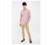 Springfield 027663461 Extra Small Long Sleeve Plain Shirt for Men - Pink 1 in UAE