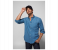 Springfield 027484416 Small Long Sleeve Plain Shirt for Men - Light Blue 1 in UAE