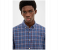 Springfield 033651314 Small Long Sleeve Checked Shirt for Men - Medium Blue 2 in UAE