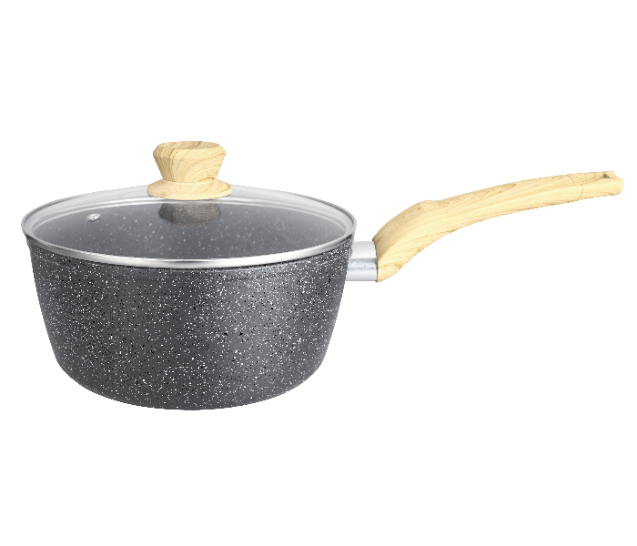 Insiya SV26 11 Piece Premium Granite Coated Aluminium Cookware Set - Grey 3 in UAE