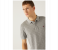 Springfield 143984746 Large Basic Slim Fit Polo Shirt for Men - Grey 2 in UAE