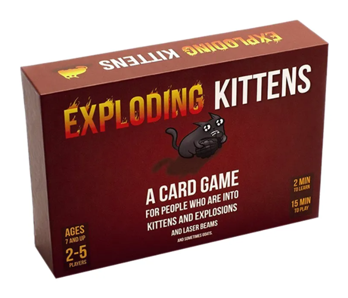 Generic Exploding Kittens Party Card Game 2 in UAE