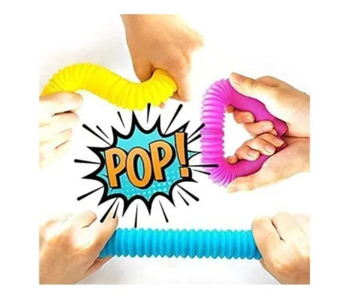 Generic 6 Piece Pop Tube Sensory Fidget Toy 4 in UAE