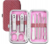 FN-Professional 9 Pieces Manicure Pedicure Nail Cutter Tool Kit Set - Silver 2 in UAE