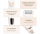 Rechargeable Waterproof Hard Skin Remover with 3 Rollers and 2 Speeds - White 6 in UAE