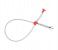 Sink Drain Sewer Pipe Cleaning Tool - Silver and red 3 in UAE