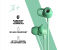 Skullcandy JibPlus Wireless Simplicity Earbuds - Mint Green 3 in UAE