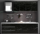FN-PVC Waterproof Marble Adhesive Wallpaper for Kitchen, Countertop, Bathroom - Black 2 in UAE
