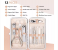 FN- Professional Pedicure Set For Women 12 Pieces Nail Clippers With Portable Travel Case - Rose Gold 2 in UAE