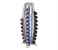 Portable 40 Capsule Holder Stand - Silver 2 in OMAN