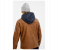 Springfield 048630233 Small PU Jacket for Men - Tan 4 in UAE