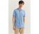 Springfield 143773915 Medium Basic Slim Fit Polo Shirt for Men - Medium Blue 1 in UAE