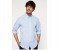 Springfield 151341914 Small Long Sleeve Stipped Business Shirt for Men - Medium Blue 4 in UAE