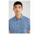 Springfield 037584523 Small Short Sleeve Casual Shirt for Men - Blue 2 in UAE