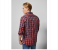 Springfield 033483974 Small Long Sleeve Checked Shirt for Men - Fuchsia 3 in UAE