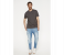 Springfield 328326745 XS Knitted T-Shirt for Men - Grey 1 in UAE