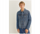 Springfield 283938512 XXL Denim Sports Jacket for Men - Medium Blue 2 in UAE