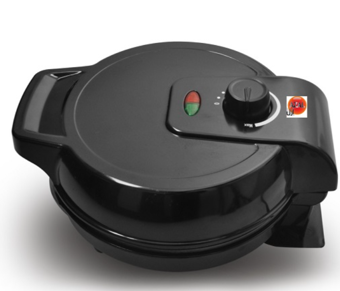 Azal AZWM-07 760W 8.1 Inch Non-Stick Waffle Maker - Black 2 in OMAN