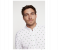 Springfield 028384399 Extra Small Mircoprint Long Sleeve Shirts for Men - White 2 in UAE