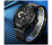 Naviforce 9068 Stainless Steel Chronograph Watch for Men - Black 1 in KSA