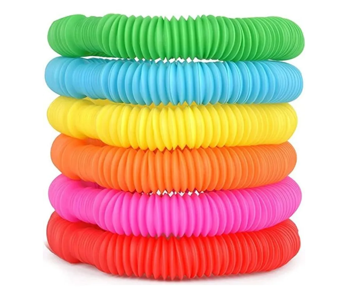 Generic 6 Piece Pop Tube Sensory Fidget Toy 5 in UAE