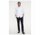 Springfield 028384313 Extra Small Mircoprint Long Sleeve Shirts for Men - Medium Blue 1 in OMAN