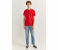 Springfield 143773961 Large Basic Slim Fit Polo Shirt for Men - Red 1 in UAE