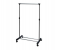 Single Pole Telescopic Clothes Hanger - Black and Silver 2 in OMAN