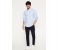 Springfield 151341914 Small Long Sleeve Stipped Business Shirt for Men - Medium Blue 1 in UAE