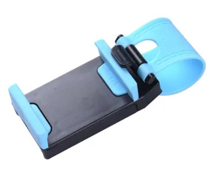Generic Car Steering Wheel Phone Holder - Blue and Black 1 in UAE
