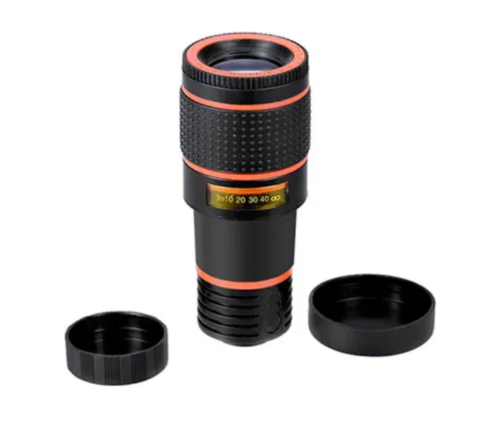 Generic 12 Universal Telephoto Camera Lens For Smart Phones - Black and Red 6 in UAE