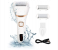 Rechargeable Waterproof Hard Skin Remover with 3 Rollers and 2 Speeds - White 1 in UAE