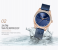 Naviforce 5015L Mesh Stainless Steel Analog Watch for Women - Blue 5 in KSA