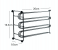 Nespresso Capsules Storage Organizer - Silver 4 in OMAN