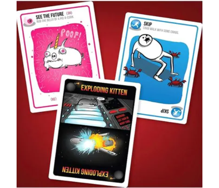 Generic Exploding Kittens Game Card 4 in UAE
