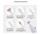 Professional Manicure and Pedicure Set - White 4 in UAE