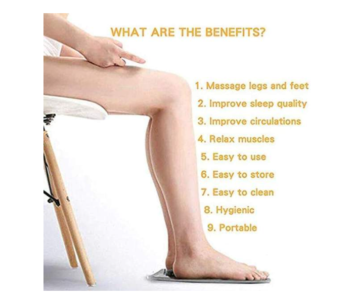 Buy EMS Rechargeable Foot Massager95911 Price in Qatar, Doha