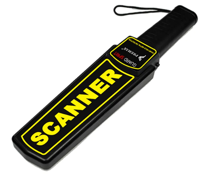 Generic Handheld Guard Sprit Metal Detector - Black And Yellow 1 in UAE