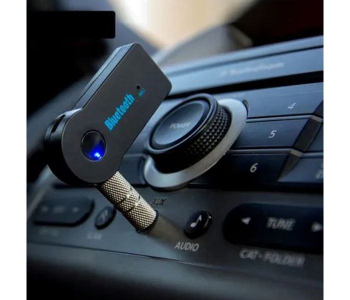 Generic Wireless Bluetooth Music Receiver With 3.5mm Port - Black 5 in UAE