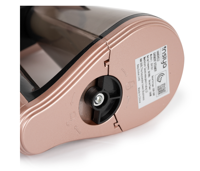 Insiya SV101 Handheld Portable Garment Steamer - Rose Gold 6 in UAE