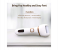Rechargeable Waterproof Hard Skin Remover with 3 Rollers and 2 Speeds - White 2 in UAE