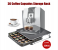 Portable 36 Pieces Cups Metal Coffee Capsule Storage Rack - Black and Silver 4 in UAE
