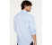 Springfield 151341914 Small Long Sleeve Stipped Business Shirt for Men - Medium Blue 3 in UAE
