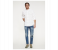Springfield 028384399 Small Mircoprint Long Sleeve Shirts for Men - White 1 in OMAN
