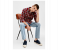 Springfield 033645961 Small Long Sleeve Checked Shirt for Men - Red 2 in UAE