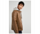 Springfield 048512807 Medium PU Jacket for Men - Brown 2 in UAE