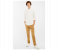 Springfield 027665096 Extra Small Long Sleeve Plain Shirt for Men - Ivory 1 in UAE