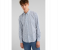 Springfield 151551914 Small Long Sleeve Stipped Business Shirt for Men - Blue 1 in UAE